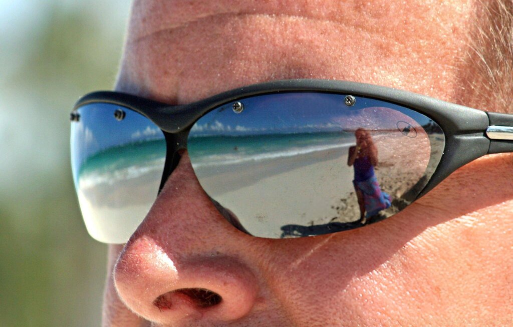 man wearing sunglasses