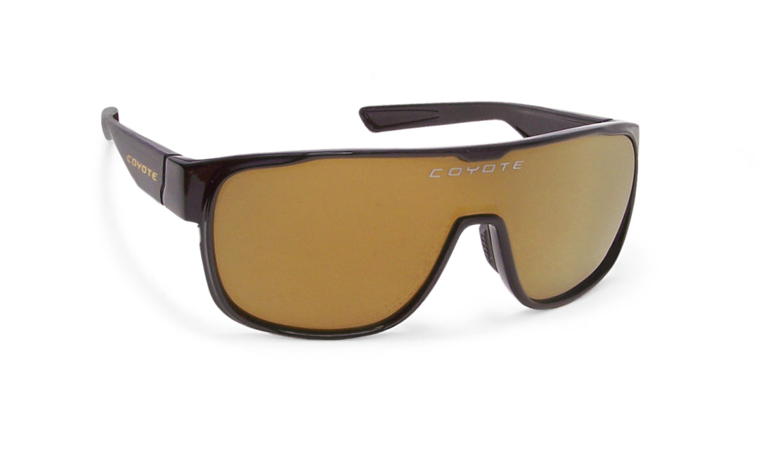 Coyote Eyewear P-37 Sportsman's Polarized Sunglasses, Black  Frame, Gray Lens : Clothing, Shoes & Jewelry