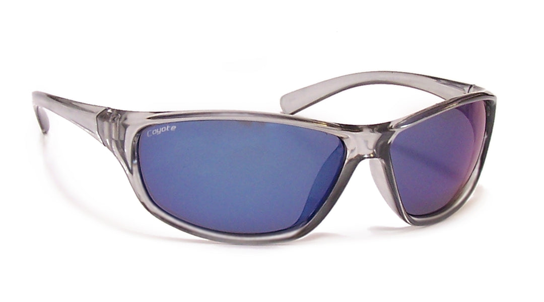 Coyote Eyewear unisex P-38 Polarized Sport Sunglasses, Matte Tortoise/Brown